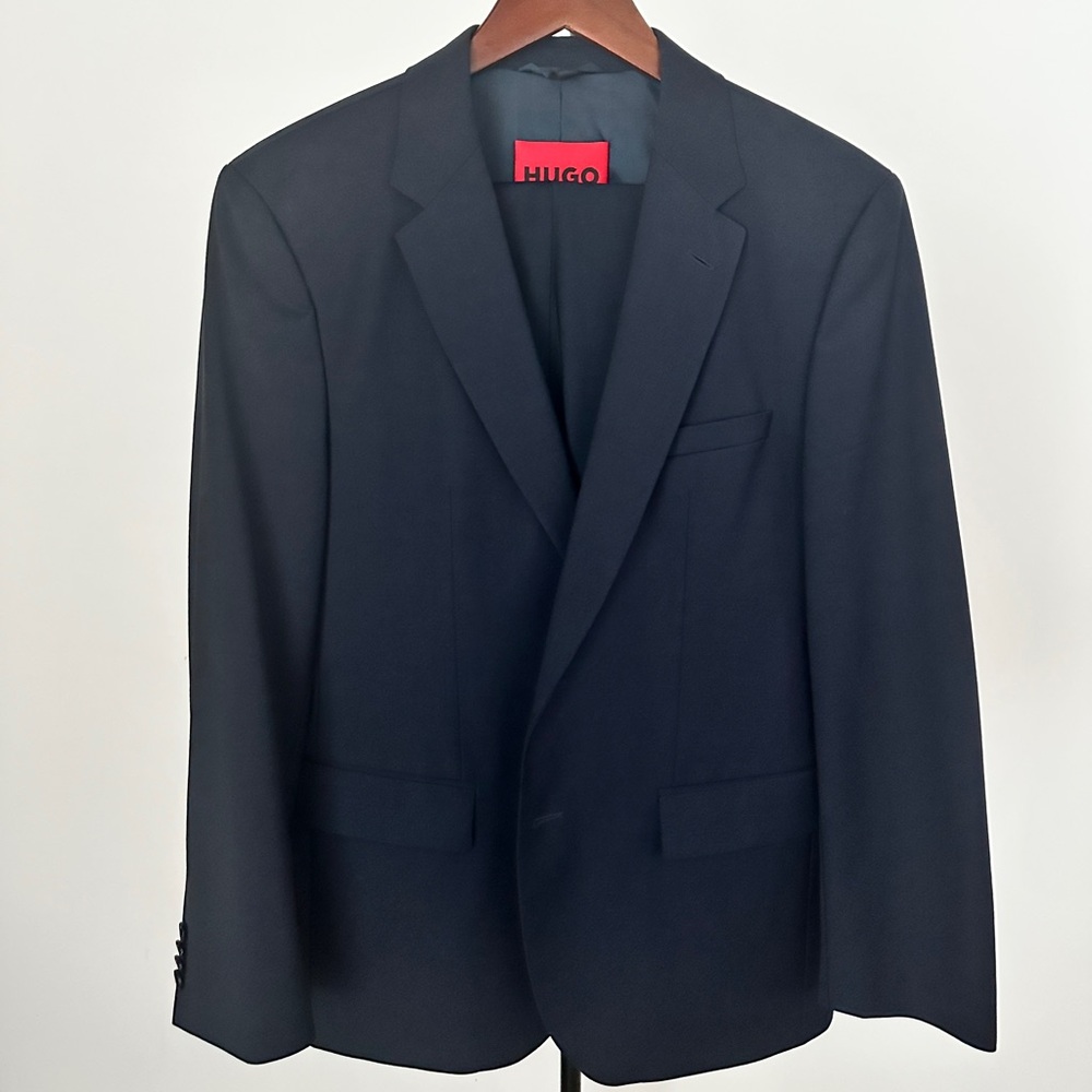 HUGO by Hugo Boss Jeremy Regular Fit Navy Suit 38s